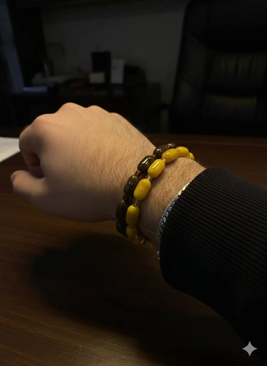 سوار رجالي ذهبي